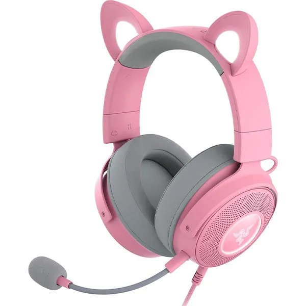 Razer Kraken Kitty V2 Pro Wired RGB Headset (Pink) - Green Apple Compunet