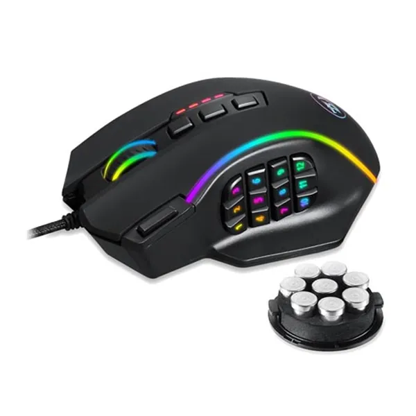 Redragon PERDICTION M901 K-2 RGB Wired PC Gaming Mouse - Green Apple Compunet