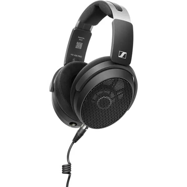 Sennheiser HD 490 Pro Plus Over Ear Professional Reference Open-Back Studio Headphones (Black) - Green Apple Compunet
