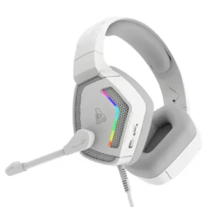 TAG Gamerz Victor RGB Over-Ear Gaming Headphone (White)