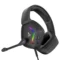 TAG Gamerz Victor RGB Black Over-Ear Gaming Headphone - Green Apple Compunet