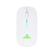 Coconut WM20 Lucid Wireless + Bluetooth Mouse, Rechargeable, Dual Connectivity (White) - Green Apple Compunet
