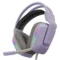 ZEBRONICS Havoc Premium Gaming Over Ear Headphone with Dolby Atmos Subscription, 50mm Neodymium Drivers, Extra Soft Ear Cushion, Suspension Headband,Braided Cable (Purple) - Green Apple Compunet