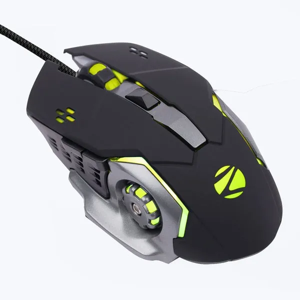 Zebronics Zeb Transformer M2 Gaming Mouse - Green Apple Compunet