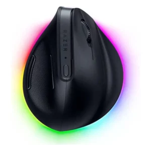Razer Pro Click V2 Vertical Wireless Mouse, 6 Button Ergonomic DesignMulti Device Connectivity via 2.4GHz, Bluetooth, or USB C Wired Mode, Chroma RGB (Black)