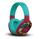 boAt Rockerz 550 Bluetooth Wireless Over Ear Headphones with Mic Upto 20 Hours Playback, 50MM Drivers, Soft Padded Ear Cushions and Physical Noise Isolation (Maroon Maverick)