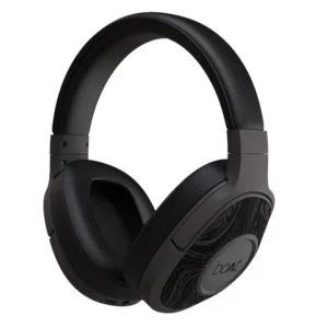 boAt Rockerz 550 Bluetooth Wireless Over Ear Headphones with Mic Upto 20 Hours Playback, 50MM Drivers, Soft Padded Ear Cushions and Physical Noise Isolation (Black)