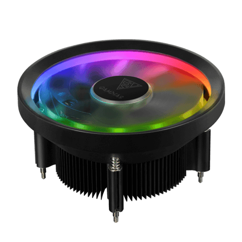 Gamdias Boreas E1L-010 Black RGB 90mm CPU Air Cooler - Green Apple Compunet