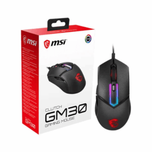 MSI Clutch GM30 6200 DPI Adjustable Wired RGB Gaming Mouse