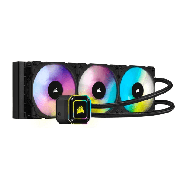 Corsair ICUE H150i Elite Capellix CPU Liquid Cooler (Black) - Green Apple Compunet