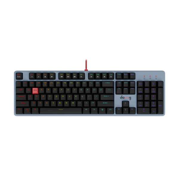daWg Highkey 685 Mechanical Wired Keyboard - Green Apple Compunet