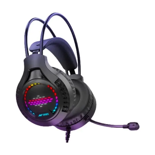 Ant Esports H650 RGB Gaming Headset (Black) - Green Apple Compunet