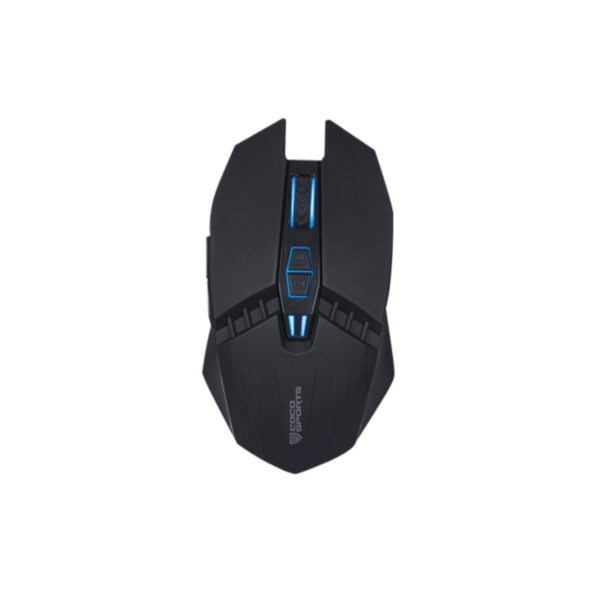 Coconut Glare Wireless Ergonomic Gaming Mouse,6 Button ,2.4GHz+BT - Green Apple Compunet