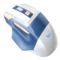 AULA SC550 Wireless 2.4G Gaming Mouse – Blue - Green Apple Compunet