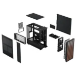 Fractal Design North Charcoal Black TG Dark Mid-Tower Case - Image 9