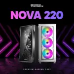 Coconut Gaming Cabinet RGB NOVA 220 WHITE - Image 2