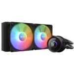 NZXT Kraken 240 RGB 240mm AIO Liquid Cpu Cooler – Black - Image 2