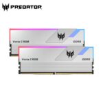 Acer Predator Vesta II 64GB 32GBx2 DDR5 6000Mhz Desktop Memory Silver