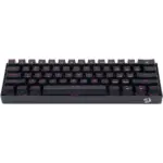 Redragon K630 Dragonborn 60% Wired Pink LED Brown Switch Gaming Keyboard Black - Image 6