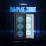 Rampage 3000D Gaming Cabinet (EATX-Black) - Image 2