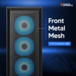 Rampage 3000D Gaming Cabinet (EATX-Black) - Image 3