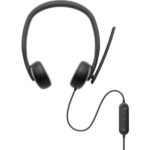 Dell WH3024 Wired Headset Black - Image 4