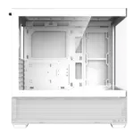 Circle Defender ZX3 Mid-Tower Computer Case Gaming Cabinet - White - Image 4