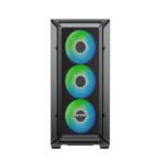 Ant Esports 611 Air ARGB (ATX) Mid Tower Cabinet (Black) - Image 2