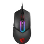 MSI Clutch GM30 6200 DPI Adjustable Wired RGB Gaming Mouse