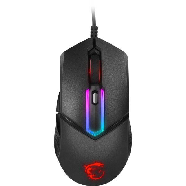 MSI Clutch GM30 6200 DPI Adjustable Wired RGB Gaming Mouse