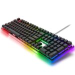 RK ROYAL KLUDGE RK918 Wired Mechanical Keyboard Blue Switch – Black - Image 3