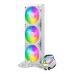 Cooler Master MasterLiquid 360 Atmos White ARGB AIO 360mm Liquid Cooler - Image 2