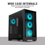 Ant Esports 621 C3 ARGB (ATX) Mid Tower Cabinet (Black) - Image 7