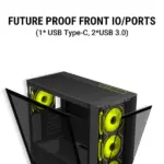 Ant Esports 621 C3 ARGB (ATX) Mid Tower Cabinet (Black) - Image 5