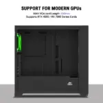 Ant Esports 621 C3 ARGB (ATX) Mid Tower Cabinet (Black) - Image 11