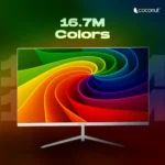 Coconut 22HDB 22 inch LED Frameless Ultra slim HD Monitor, 75 Hz Refresh Rate, 1080p White - Image 2