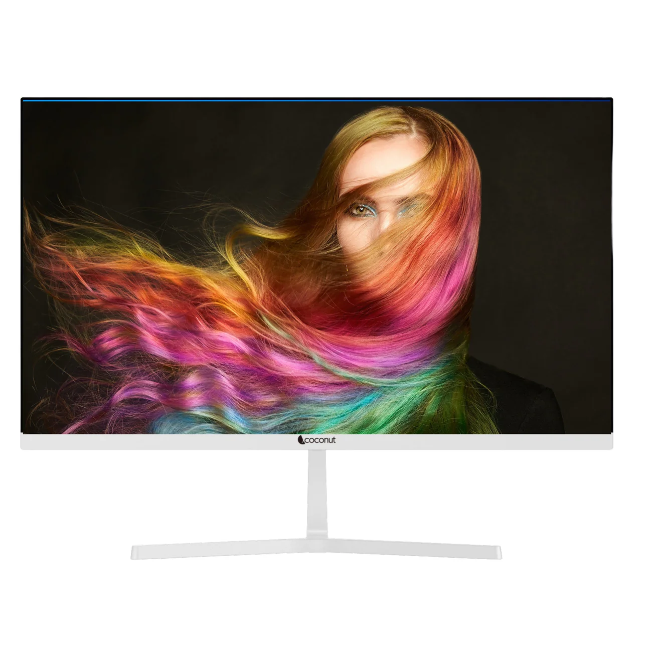 8_0e649364-7e4b-42d4-b21a-d0e568acf5f9.webp Coconut 22 Inch LED Frameless Ultra slim HD Monitor 75Hz Refresh Rate 1080p – White - Image 1