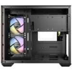 ANTEC CX600M Wood Mini Tower Full-View Tempered Glass Gaming Case - Image 3