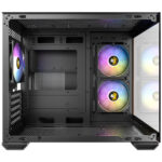 ANTEC CX600M Wood Mini Tower Full-View Tempered Glass Gaming Case - Image 4
