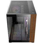 ANTEC CX600M Wood Mini Tower Full-View Tempered Glass Gaming Case - Image 2