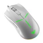 AULA F820 Gaming Wired Mouse with 8 Key (White) - Image 2