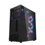 Ant Esports 220 Air Auto RGB (ATX) Mid Tower Cabinet (Black) - Image 4