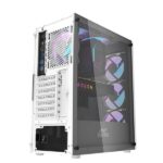 Ant Esports 220 Air Auto RGB (ATX) Mid Tower Cabinet (White) - Image 3