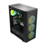 Ant Esports 250 Air ARGB (ATX) Mid Tower Cabinet (Black) - Image 2