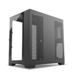 Ant Esports Crystal XL (ATX) Mid Tower Without Fan Cabinet (Black) - Image 4