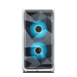 Ant Esports ICE-100 Air Mini Mesh (M-ATX) Mini Tower Cabinet (White) - Image 3