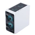 Ant Esports ICE-100 Air Mini Mesh (M-ATX) Mini Tower Cabinet (White) - Image 2