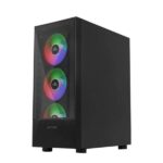 Ant Esports ICE-100 Auto RGB (ATX) Mid Tower Cabinet (Black) - Image 5