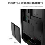 Ant Esports ICE-170TG (ATX) Mid Tower Cabinet (Black) - Image 2