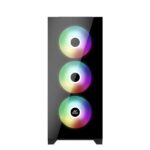 Ant Esports ICE-590TG ARGB (E-ATX) Mid Tower Cabinet (Black) - Image 2